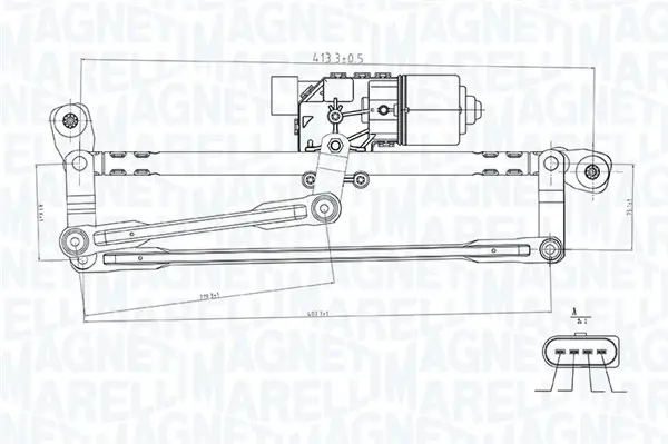 Автодеталь MAGNETI MARELLI 064351737010 (фото 1)