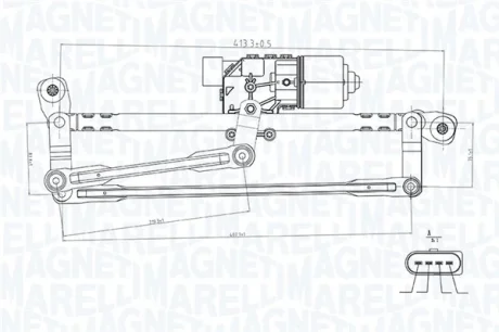 Автодеталь MAGNETI MARELLI 064351737010