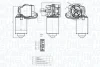 FIAT Двигун склоочисника DUCATO 98- MAGNETI MARELLI 064373400010 (фото 1)