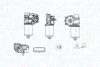 KIA Двигун склоочисника PICANTO I 04- MAGNETI MARELLI 064379100010 (фото 2)