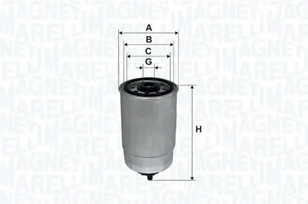 Фильтр MAGNETI MARELLI 153071760102 (фото 1)