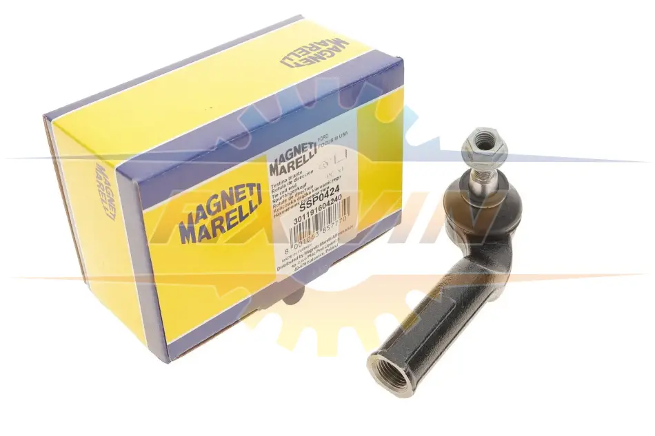 Наконечник тяги рульової (L) Ford Transit Connect 1.6 TDCi 13- (SSP0424) MAGNETI MARELLI 301191604240 (фото 1)