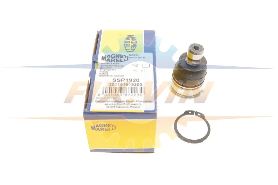 Опора кульова (передня/знизу) Nissan Micra/Note 10- MAGNETI MARELLI 301191619200 (фото 1)