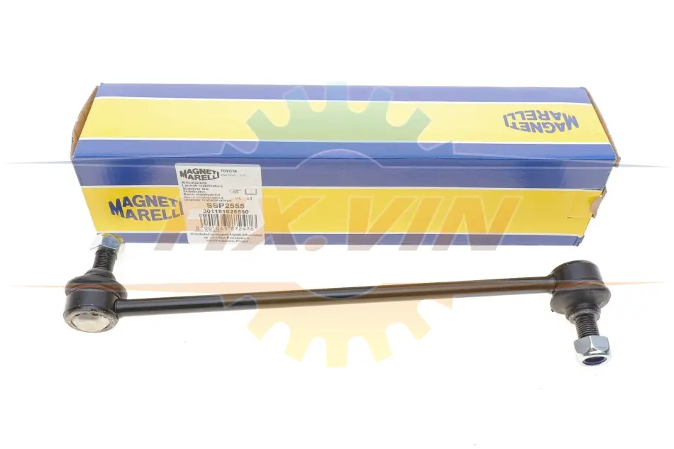 Тяга стабілізатора (переднього) Toyota Corolla/Avensis 1.4D-2.4 01- (SSP2555) MAGNETI MARELLI 301191625550 (фото 1)