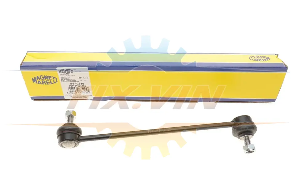 Тяга стабілізатора (переднього) Skoda Fabia 99-/Roomster 06-15/Rapid 12-/VW Polo 01- MAGNETI MARELLI 301191625860 (фото 1)