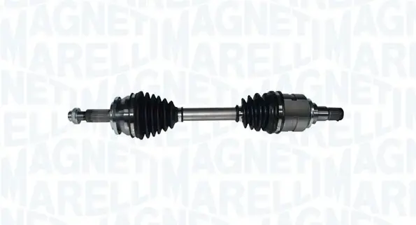TOYOTA піввісь лів. L=613mm 30/24 зуб. AVENSIS 2.0 D-4D 11-18 MAGNETI MARELLI 302004190270 (фото 1)