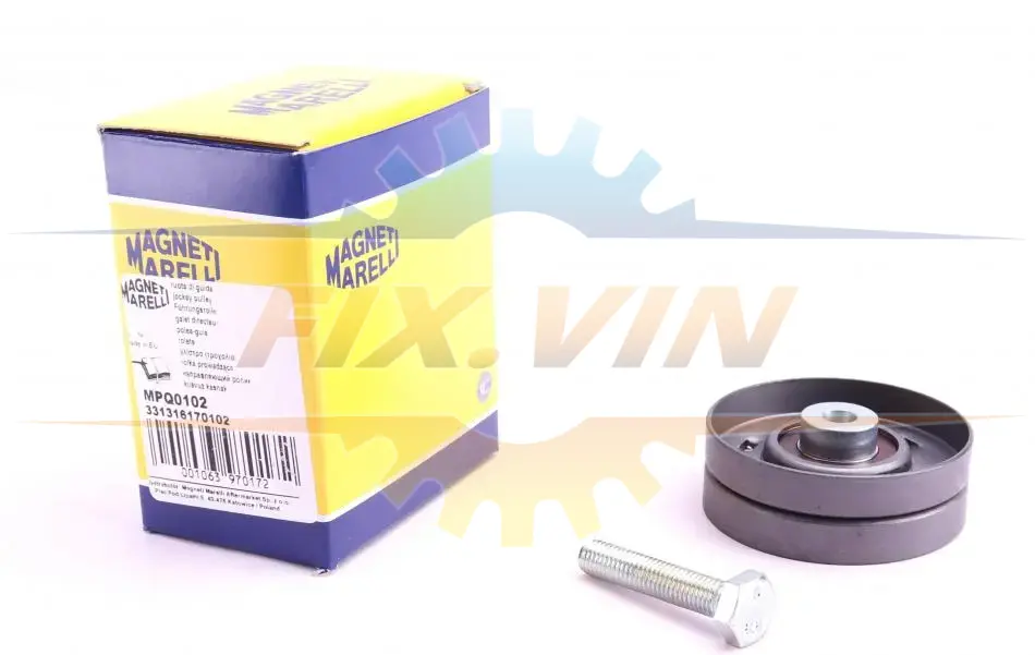 Ролик паразитний для поліклинового ременя MAGNETI MARELLI 331316170102 (фото 1)
