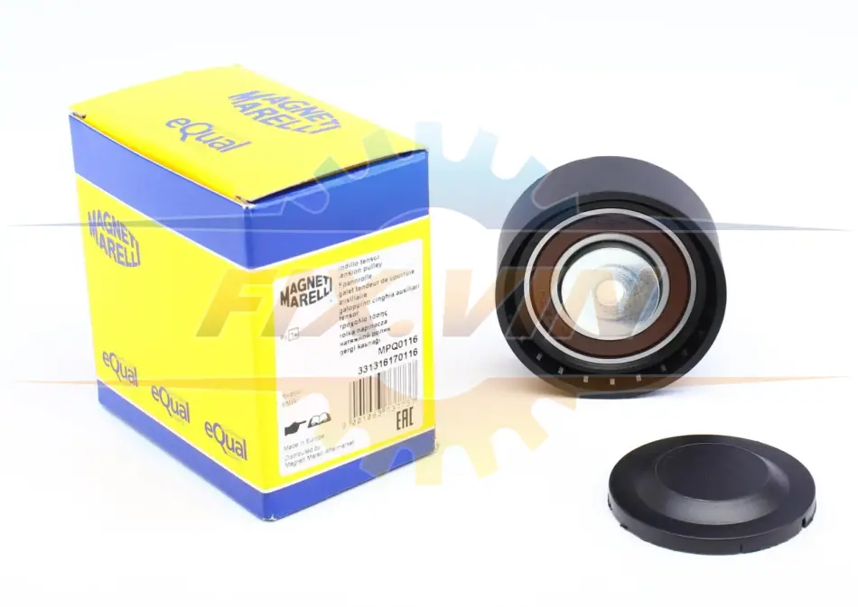 Ролик генератора BMW 5 (E34/39)/7(E32/38) 3.0-4.4 86-04 (натяжний) (MPQ0116) MAGNETI MARELLI 331316170116 (фото 1)