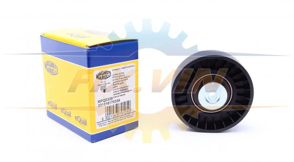 Напрямний ролик, клинового реміня (вир-во Magneti Marelli, кор. Код MPQ0339) MAGNETI MARELLI 331316170339 (фото 1)