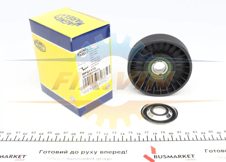 Натяжний ролик, полікліновий ремінь MAGNETI MARELLI 331316171173 (фото 1)