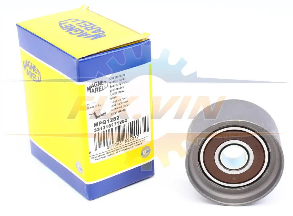 Ролик генератора Mazda 6 (GG) 2.0DI 02-05 (натяжний) (MPQ1282) MAGNETI MARELLI 331316171282 (фото 1)