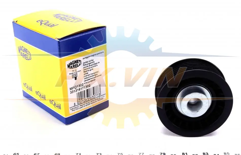 Ролик модуля натягувача ременя MPQ1302 (Вир-во MagnetiMarelli) MAGNETI MARELLI 331316171302 (фото 1)