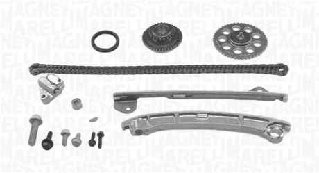 Комплект ГРМ (ланцюг + елементи) ALFA ROMEO GIULIA, STELVIO JEEP WRANGLER IV 2.0 08.16- MAGNETI MARELLI 341500001560