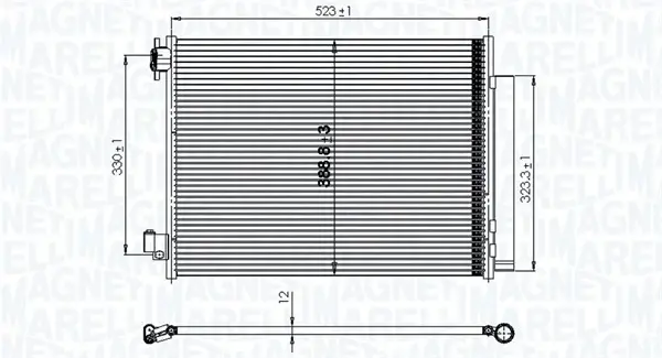 Автозапчасть MAGNETI MARELLI 350203823000 (фото 1)
