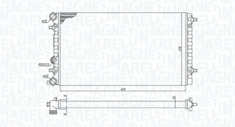 Теплообменник MAGNETI MARELLI 350213105100