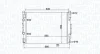 Радіатор двигуна (мкпп) RENAULT GRAND SCENIC II, MEGANE II, SCENIC II 1.5D-2.0 09.02- MAGNETI MARELLI 350213153500 (фото 1)