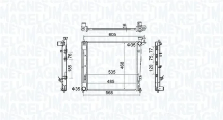 Автодеталь MAGNETI MARELLI 350213160500