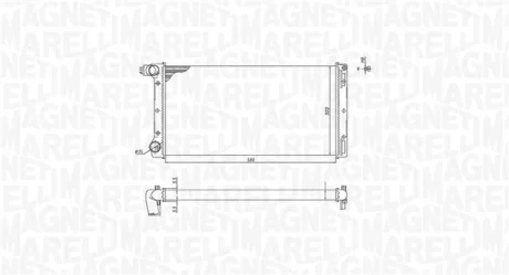 Теплообменник MAGNETI MARELLI 350213168000