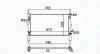 Радіатор двигуна (мкпп) FORD TRANSIT, TRANSIT TOURNEO 2.2D-2.4D 04.06-08.14 MAGNETI MARELLI 350213173900 (фото 1)