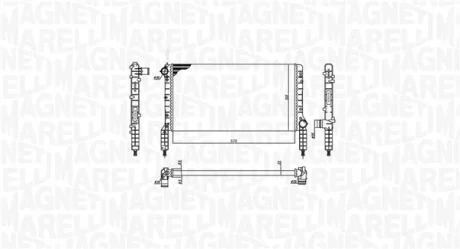Теплообменник MAGNETI MARELLI 350213180000