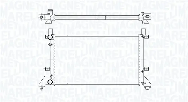 Chіodnica VW LT 28-35 2.3, 2.5TDI/2.8TDI MAGNETI MARELLI 350213189400 (фото 1)