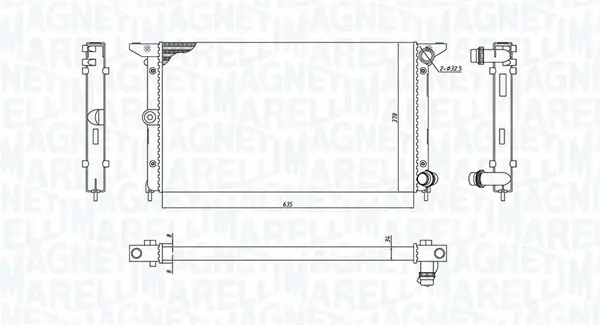 Автозапчасть MAGNETI MARELLI 350213194900 (фото 1)
