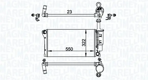 Автозапчасть MAGNETI MARELLI 350213196200 (фото 1)