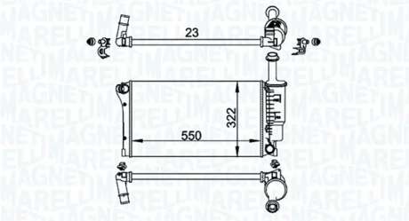 Автозапчасть MAGNETI MARELLI 350213196200