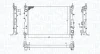 Радіатор двигуна (мкпп) FIAT LINEA 1.3D/1.4/1.6D 10.06- MAGNETI MARELLI 350213199100 (фото 1)