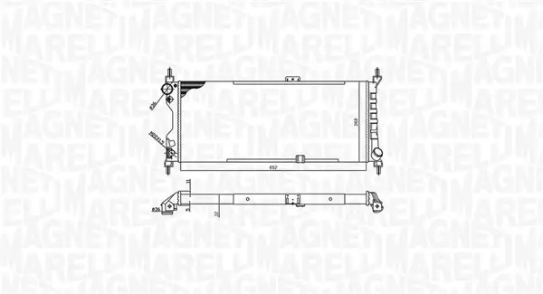 Теплообменник MAGNETI MARELLI 350213588000 (фото 1)