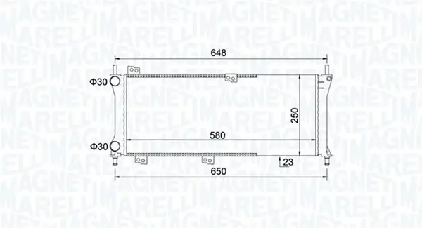 Теплообменник MAGNETI MARELLI 350213814000 (фото 1)