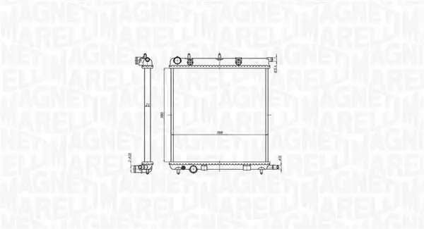 Теплообменник MAGNETI MARELLI 350213819000 (фото 1)