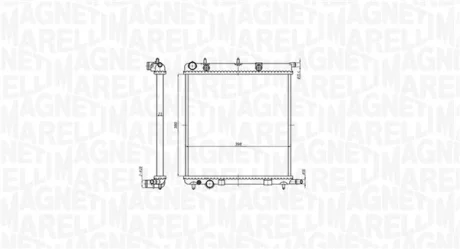 Теплообменник MAGNETI MARELLI 350213819000
