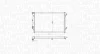 Радіатор двигуна AUDI A3, TT SEAT ALTEA, ALTEA XL, LEON, TOLEDO III SKODA OCTAVIA II, RAPID, SUPERB II, YETI VW BEETLE, CADDY ALLTRACK IV, CADDY ALLTRACK IV/MINIVAN 1.0-2.0D 02.03-09.20 MAGNETI MARELLI 350213852000 (фото 2)