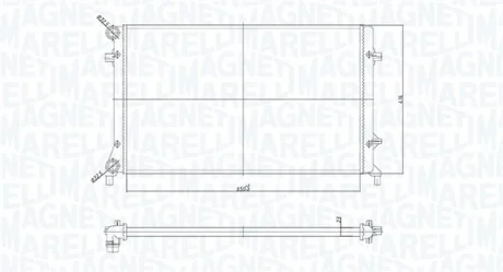Теплообменник MAGNETI MARELLI 350213853000