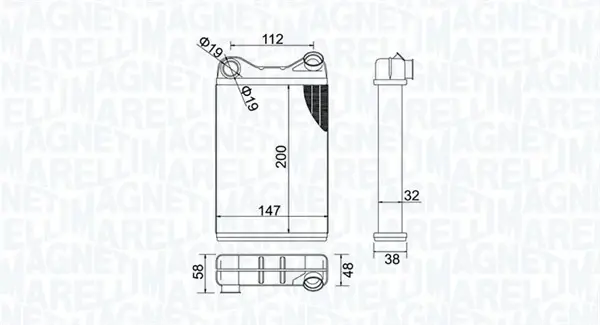 Автодеталь MAGNETI MARELLI 350218456000 (фото 1)