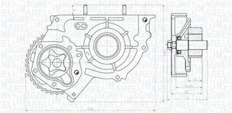 Автодеталь MAGNETI MARELLI 351516000004
