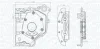 CITROEN помпа мастила Berlingo 1.6 HDI MAGNETI MARELLI 351516000007 (фото 2)