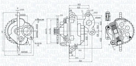 Magneti Marelli Оливний насос MAGNETI MARELLI 351516000011