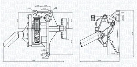 Magneti Marelli Оливний насос MAGNETI MARELLI 351516000041