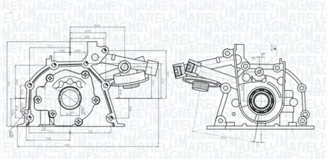 Magneti Marelli Оливний насос MAGNETI MARELLI 351516000046