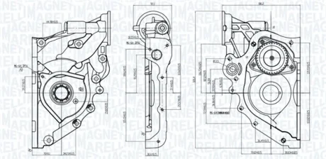 Magneti Marelli Оливний насос MAGNETI MARELLI 351516000080