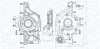 HONDA Оливний насос Civic VII, FR-V, Stream 1.7 01- MAGNETI MARELLI 351516000093 (фото 2)