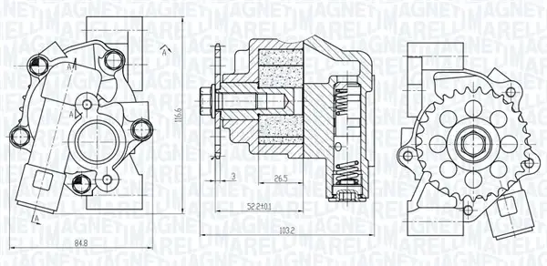 Автодеталь MAGNETI MARELLI 351516000099 (фото 1)