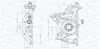 HYUNDAI Оливний насос ACCENT I 94-, ACCENT II 00- MAGNETI MARELLI 351516000113 (фото 1)