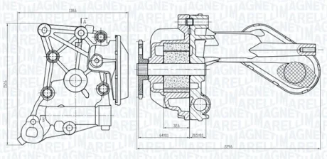 Автодеталь MAGNETI MARELLI 351516000125
