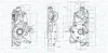 OPEL Оливний насос ASTRA F, ASTRA G, ASTRA H, VECTRA B MAGNETI MARELLI 351516000134 (фото 2)