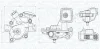 TOYOTA Оливний насос AURIS 1.6 07-12, COROLLA 1.6 06- MAGNETI MARELLI 351516000146 (фото 1)