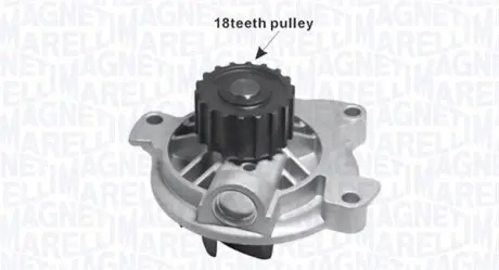 Водяний насос (Вир-во Magneti Marelli кор.код. WPQ1172) MAGNETI MARELLI 352316171172
