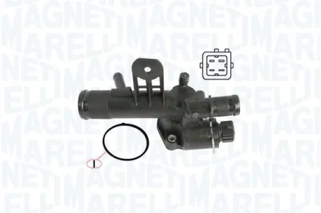 RENAULT термостат з корпусом Megane 1.5dCi 03-, Scenic, NISSAN Almera. MAGNETI MARELLI 352317004550